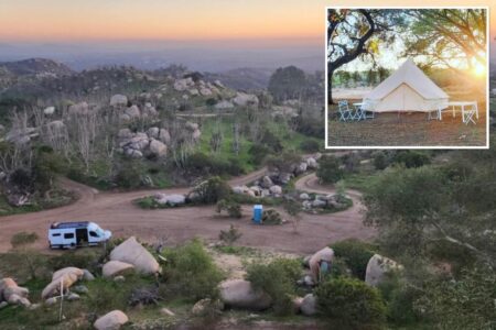 California’s top-rated campsite is just 2 hours from LA and hides on an avocado farm — for just $22 a night