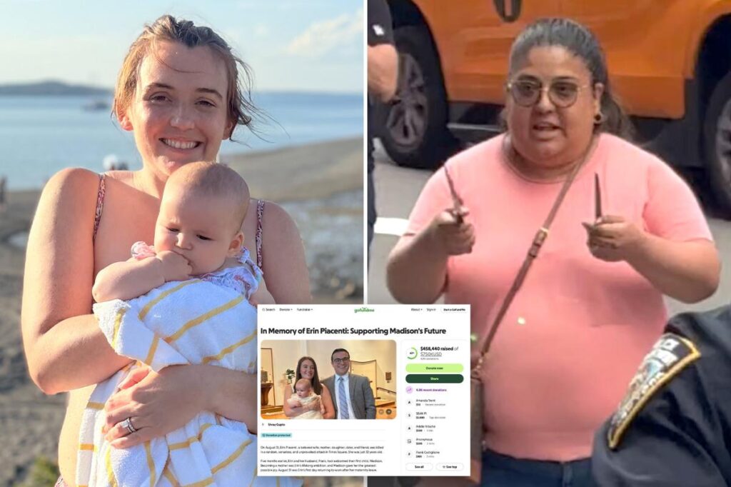Fundraiser for Times Square stabbing victim Erin Piacenti’s infant daughter nears $500K
