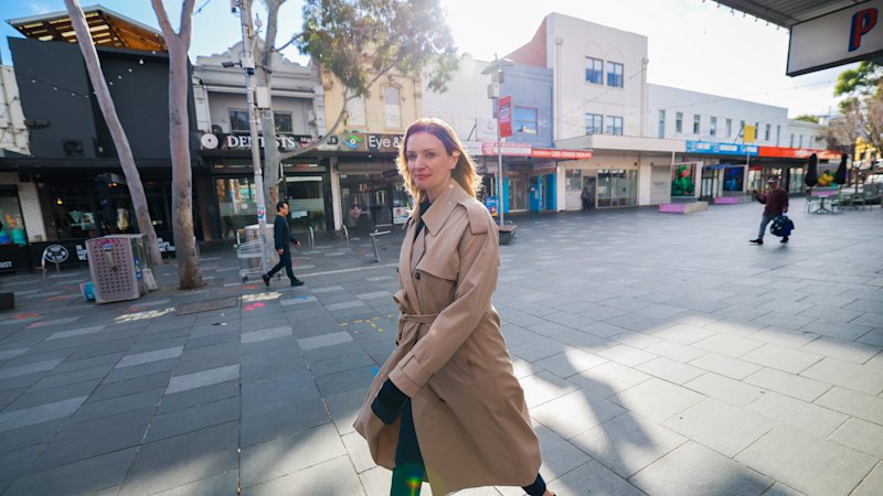 A walk with local MP Katie Hall through troubled area