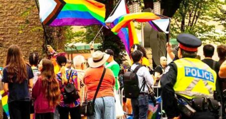Bomb threat prompted more visible police presence at Edmonton Pride parade