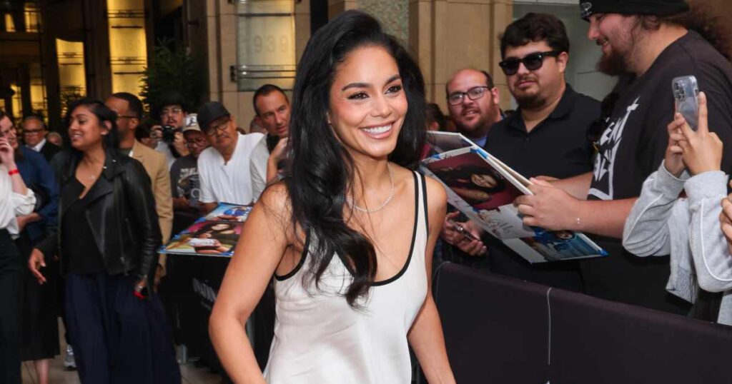 Vanessa Hudgens’ Sparkly Silver Bag Is the Ultimate Fall Date Night Accessory — Get the Look for $24