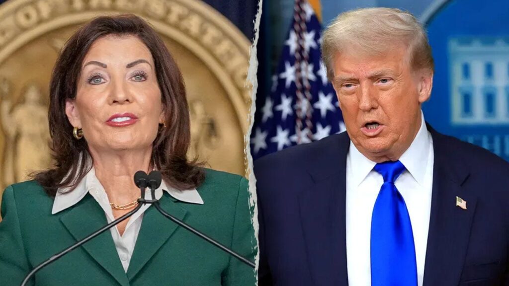 New York Gov Hochul rejects Trump’s ‘Lake America’ renaming with blunt message