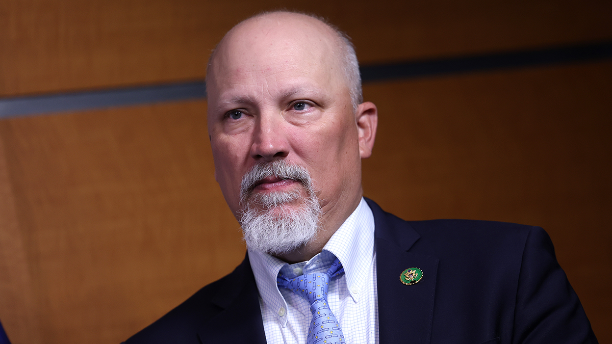 Rep. Chip Roy attends a press conference on the debt limit and the Freedom Caucus's plan for spending reduction at the U.S. Capitol on March 28, 2023, in Washington, D.C.