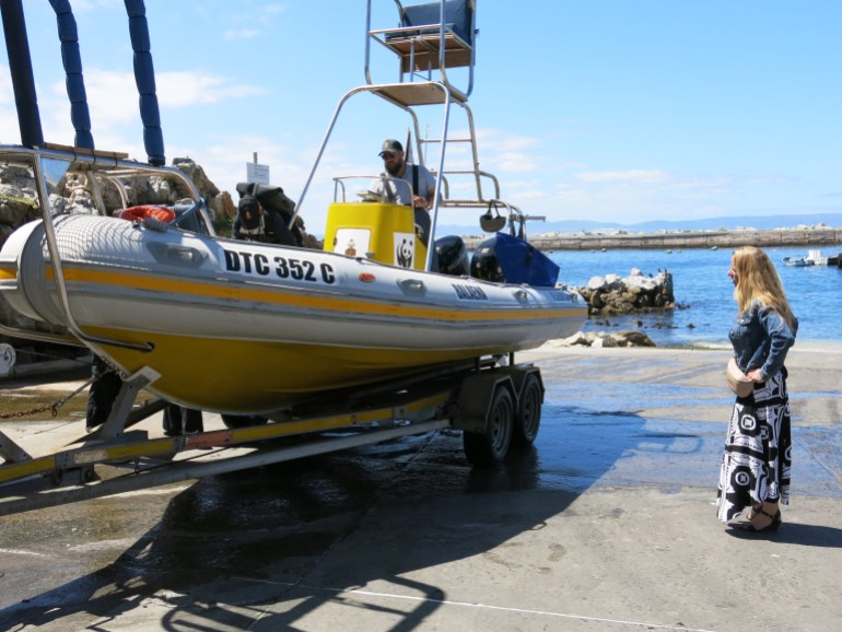 Els Vermeulen, the Belgium-born scientist who heads up the whale unit for the University of Pretoria’s Mammal Research Institute. 