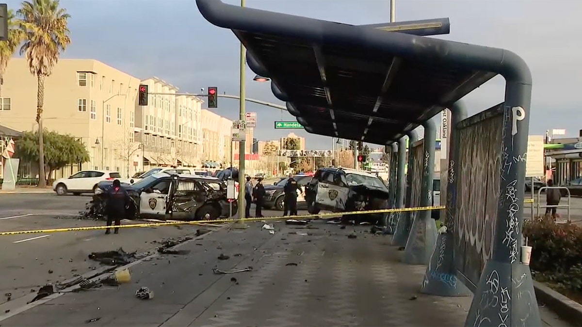 Crash at West Oakland station