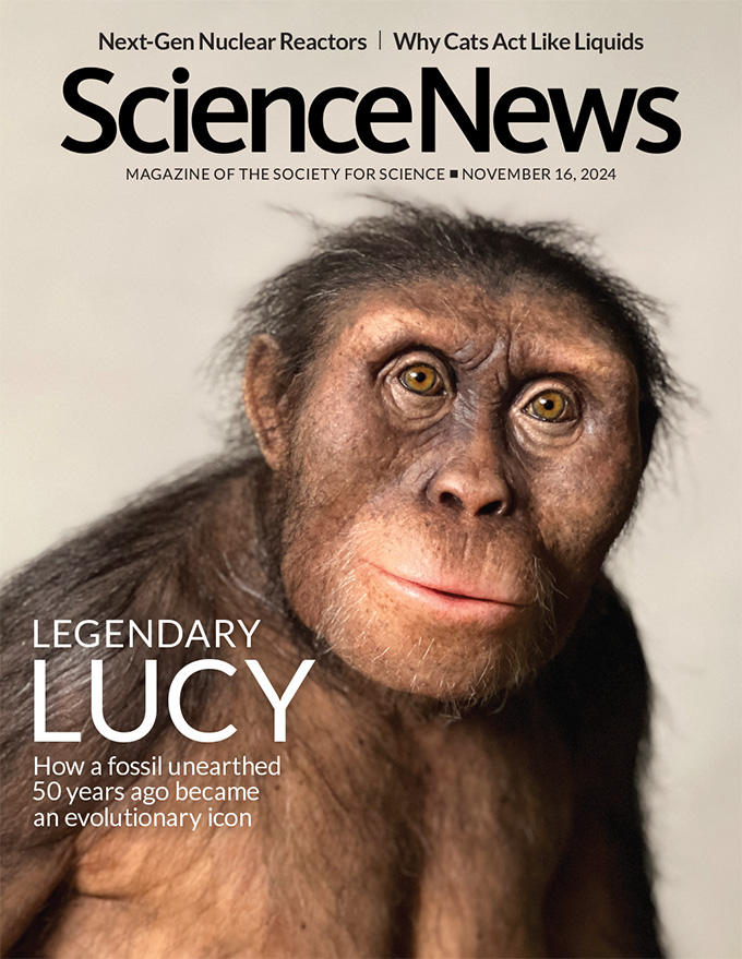 November 16, 2024 cover of Science News