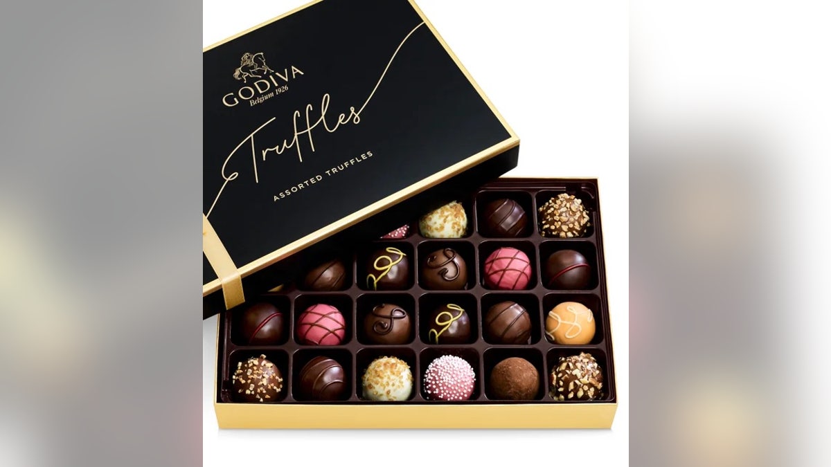 Sweeten your loved one's day with a box of gourmet chocolates from Godiva at Simply Chocolates.