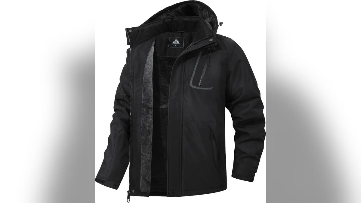 A ski jacket gives you extra layers of warmth while you're out on the mountain. 