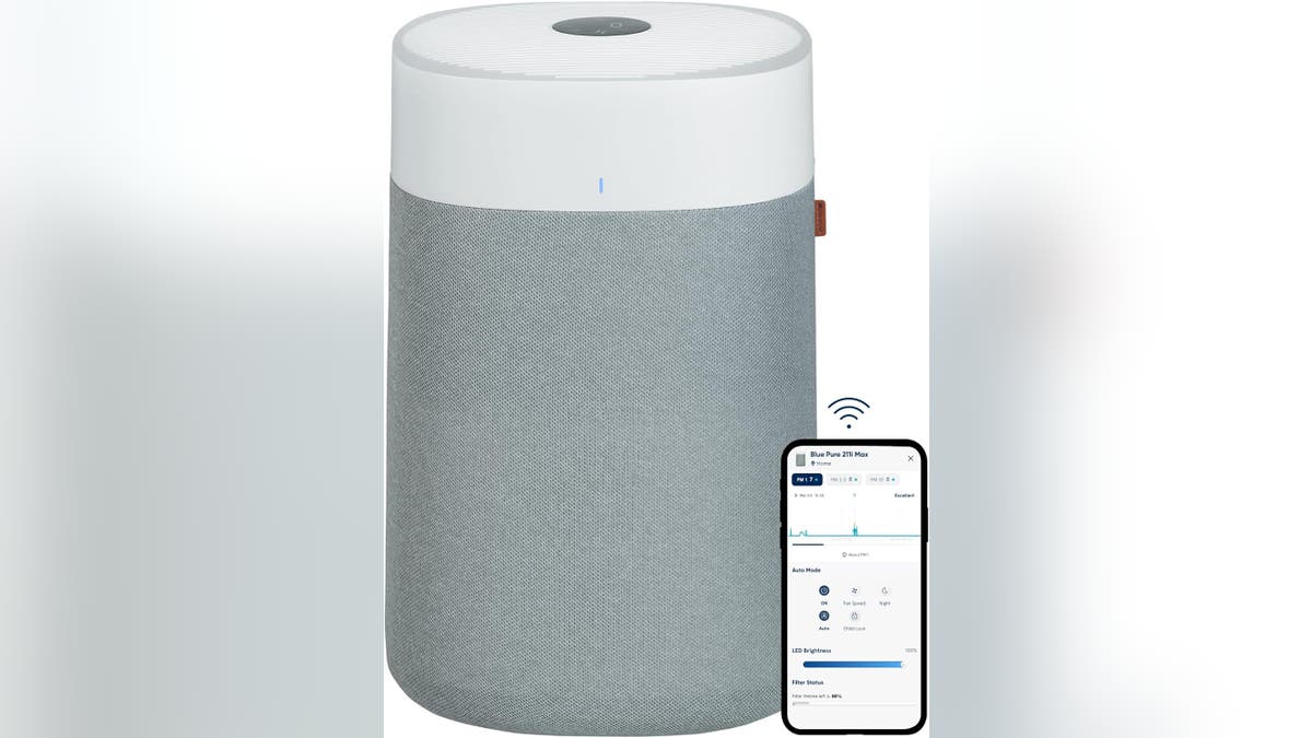 Breathe cleaner air with an air purifier for large rooms. 