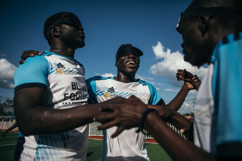 blind football