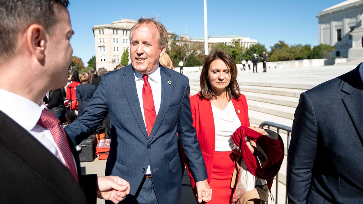 Ken Paxton and wife Angela Paxton