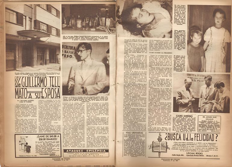 The killing was featured in several Mexican newspapers and scandal sheets