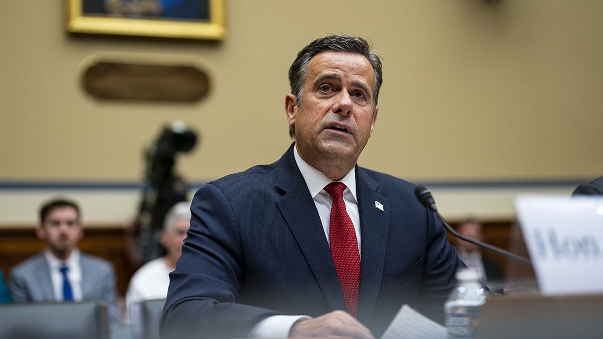 John Ratcliffe speaking before Congress