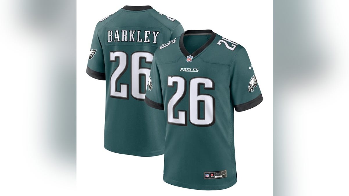 This Barkley jersey comes in all the different Eagles colors.