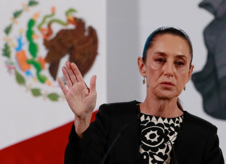 Mexico's President Claudia Sheinbaum