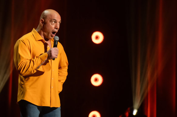 Rogan had a career in stand-up comedy in the 1980s.