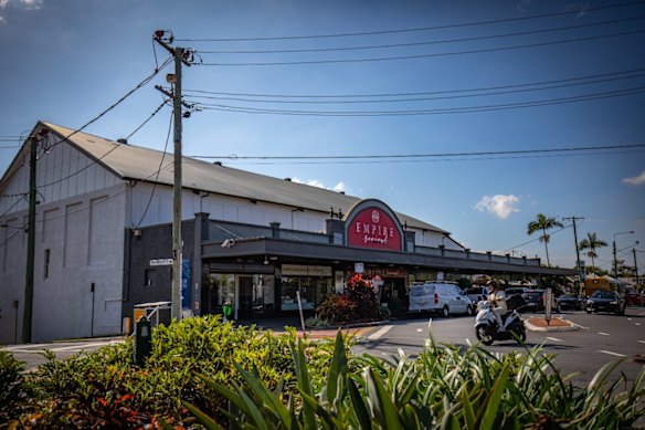 Empire Revival sits high on Latrobe Terrace surrounded by cafes.