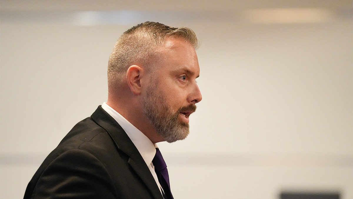 Jeremy Bartley speaks in court