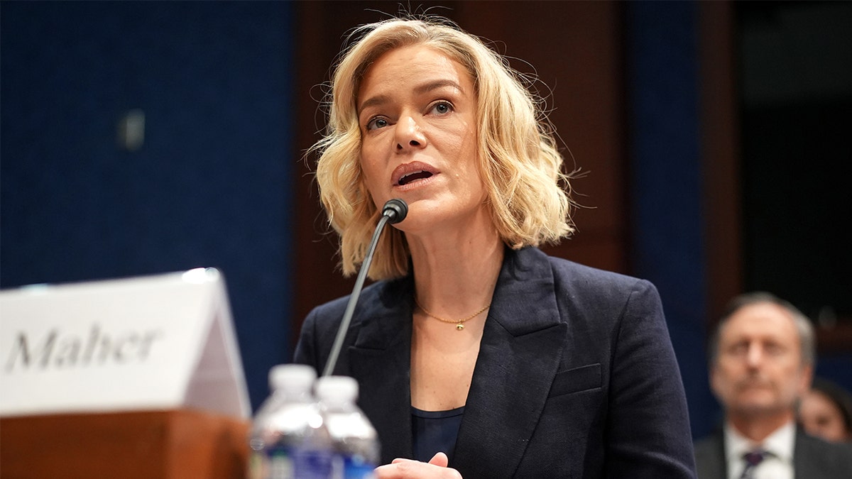 Katherine Maher closeup shot