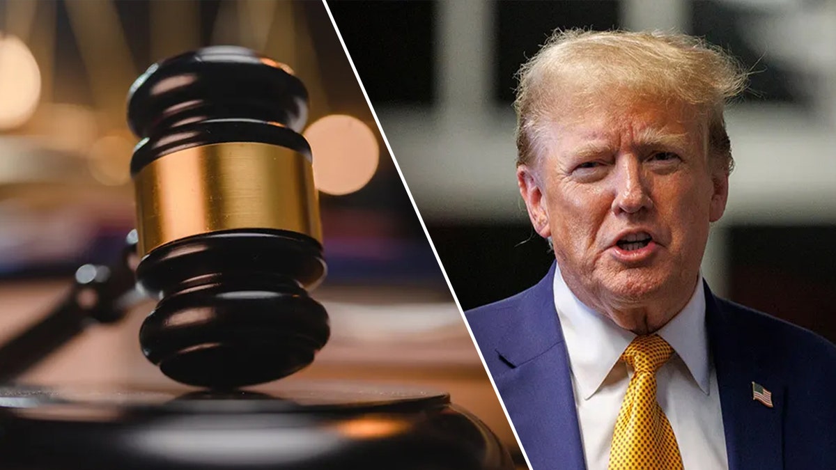 gavel closeup; President Trump