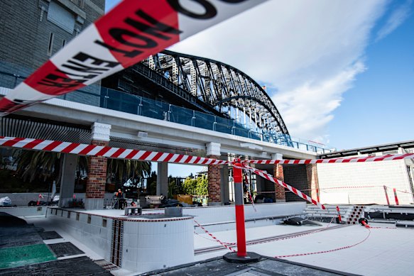 Completion is a step closer, but don’t expect to swim in the pool this year.