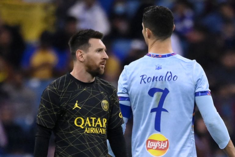 Paris Saint-Germain's Argentine forward Lionel Messi