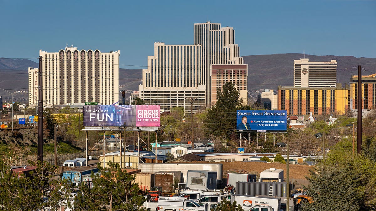 Reno downtown skyline