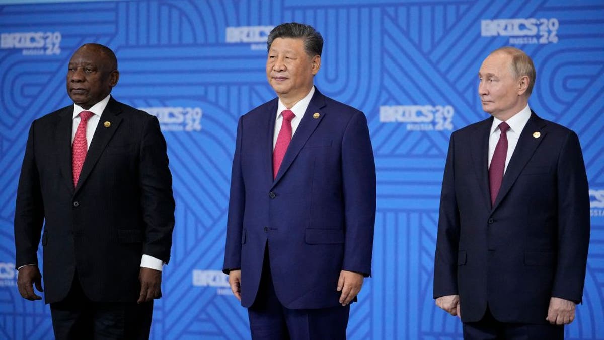 World leaders pose at BRICS Summit last year.
