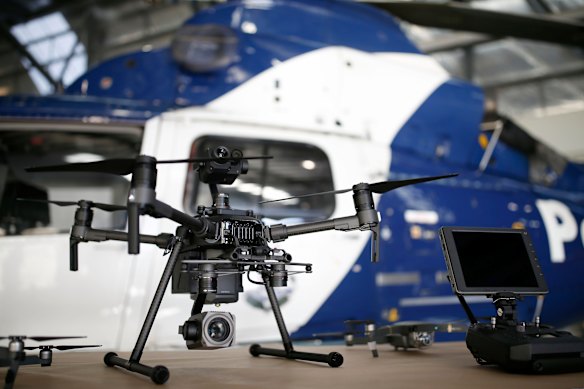 A Victoria Police drone.