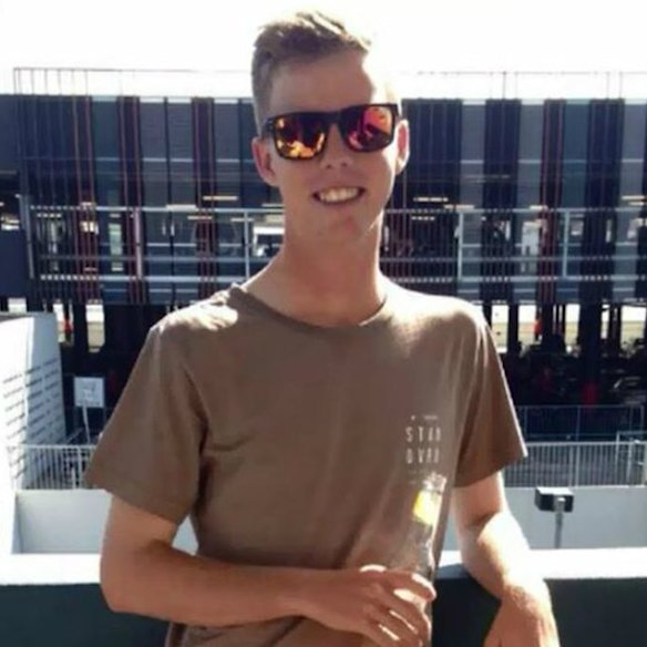 Dean Webber was 19 on the night of the deaths at his Alva Beach property.