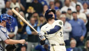 Brewers player ripped for avoiding hit-by-pitch that would have tied game: ‘All he had to do was stand there’