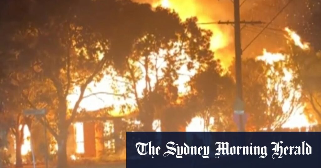 Three unoccupied homes go up in flames in ‘suspicious’ fires