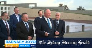 Littleproud vows to persuade Barnaby Joyce to stay with Nationals