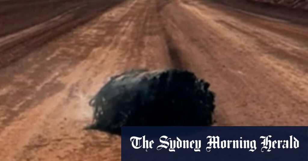 Flaming chunk of suspected space junk lands in WA’s outback