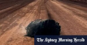 Flaming chunk of suspected space junk lands in WA’s outback