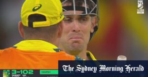 Marsh’s epic reaction to pickle juice, gel