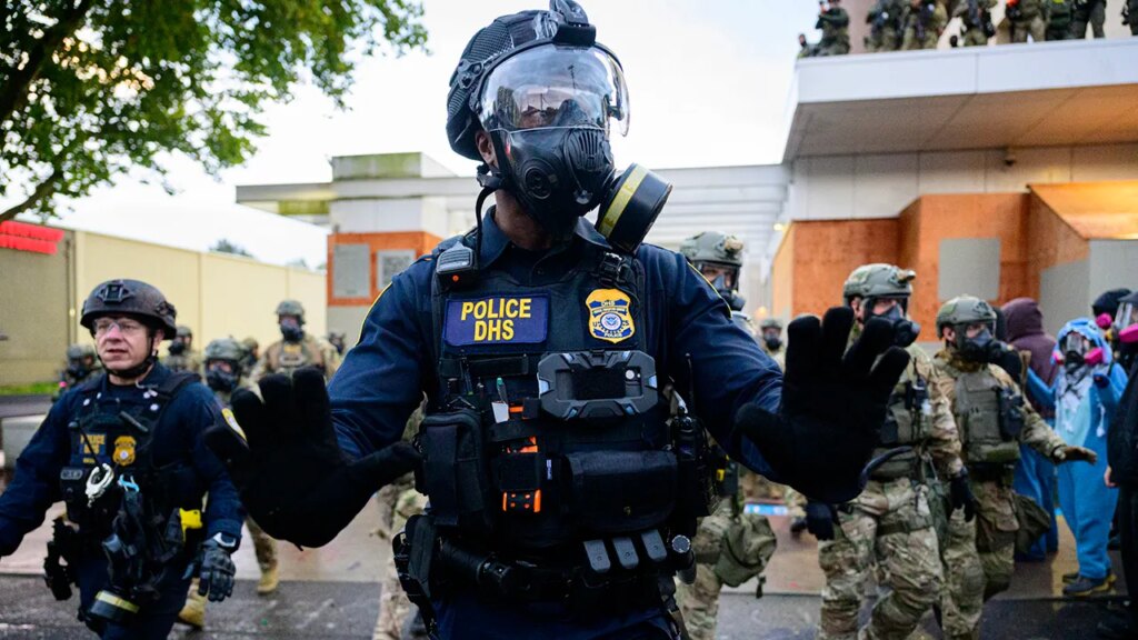 Trial begins over Trump’s fight to deploy National Guard troops to Oregon