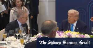 Albanese and Trump meet in South Korea