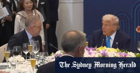 Albanese and Trump meet in South Korea