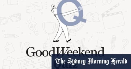Put your general knowledge to the test with the Good Weekend quiz
