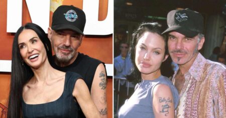 Demi Moore and Billy Bob Thornton Get Cozy as They Recreate His Pose With Angelina Jolie on Red Carpet