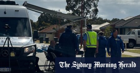 Woman in hospital after baby found dead at Perth house