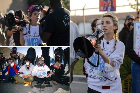 Lefty influencer Kat Abughazaleh running for Congress cries ‘political prosecution’ as she’s charged with impeding ICE in Chicago