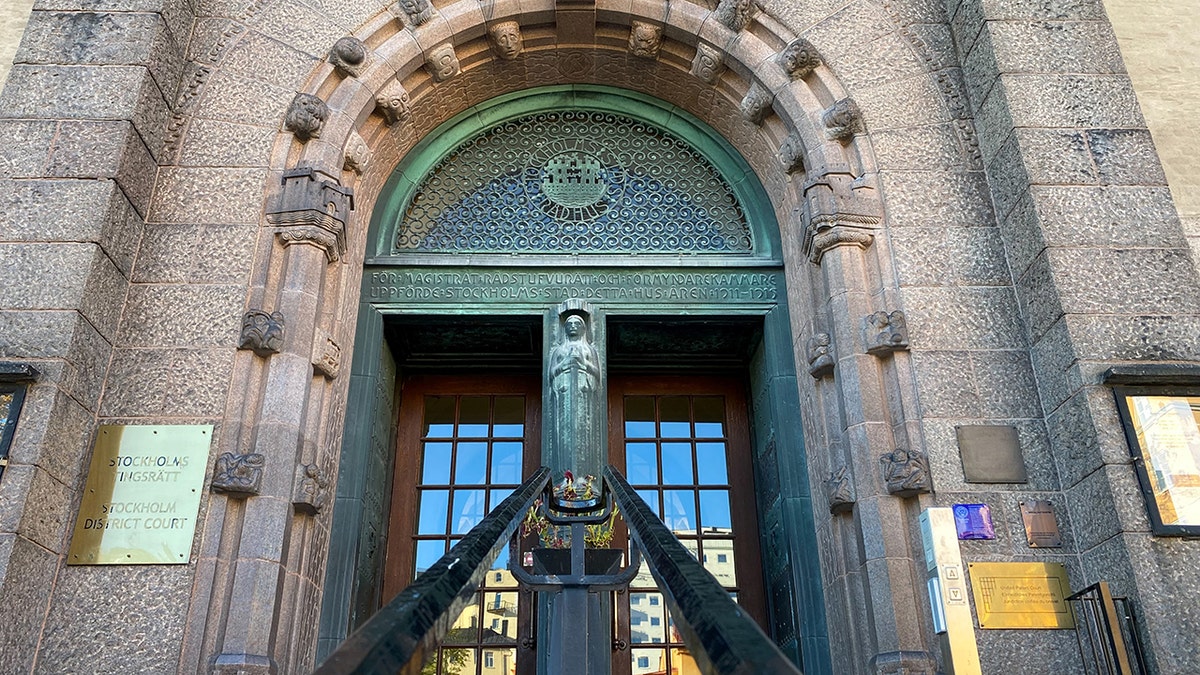 Stockholm District Court in Sweden.