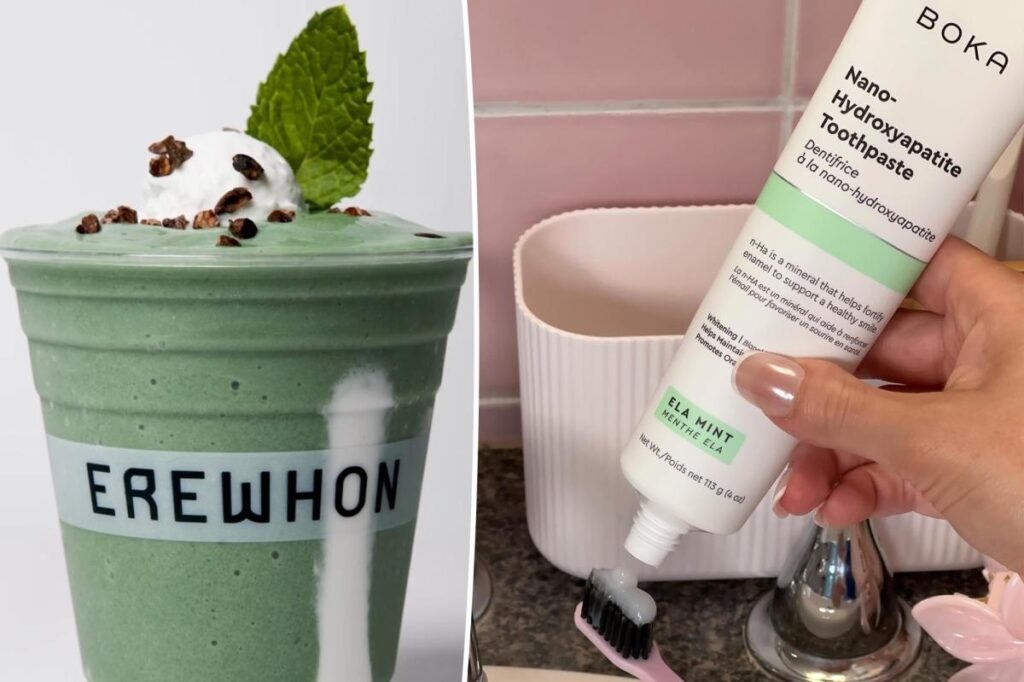 Controversial luxury grocer Erewhon debuts $11 toothpaste-flavored smoothie that promises to freshen your breath