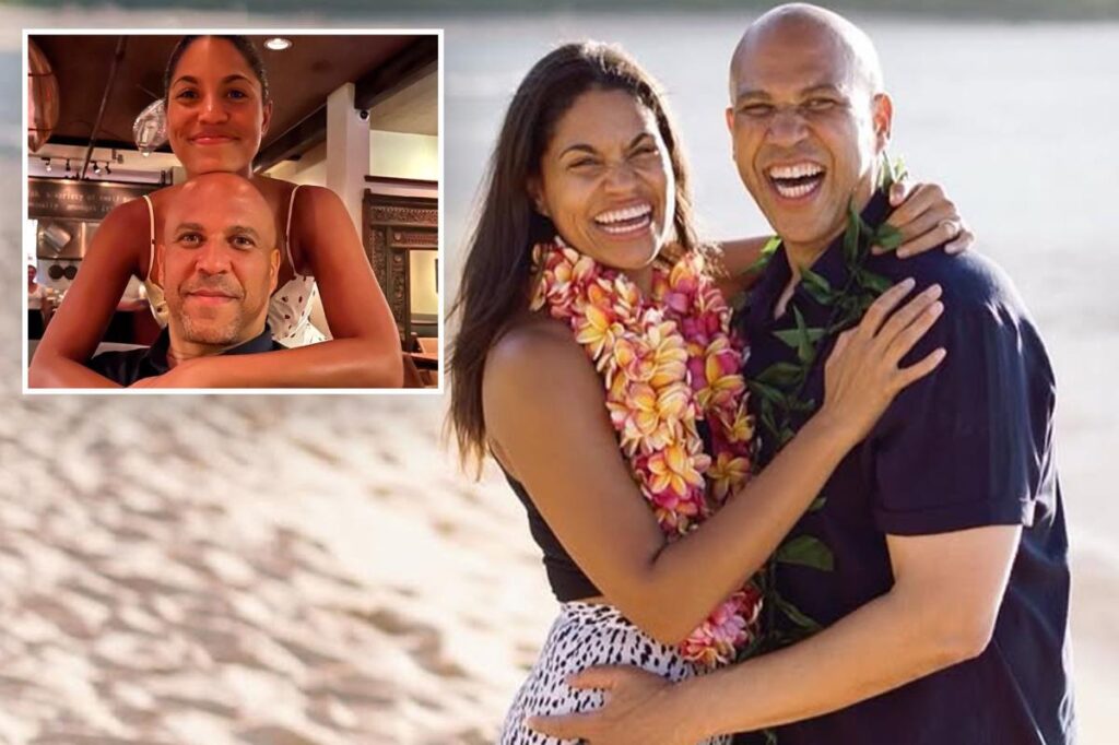 Sen. Cory Booker ties knot after whirlwind romance with much younger fiancée Alexis Lewis