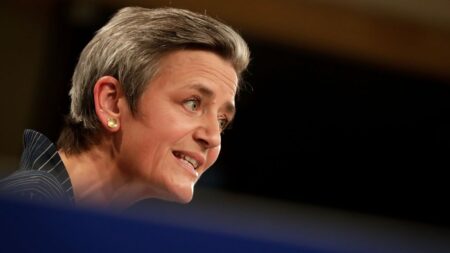 EU must ‘stand by the promises made’ on digital rules, Vestager says