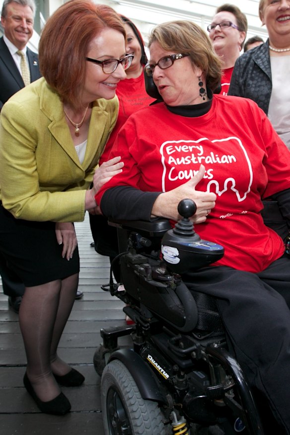 Julia Gillard’s NDIS remains although her government was short-lived.