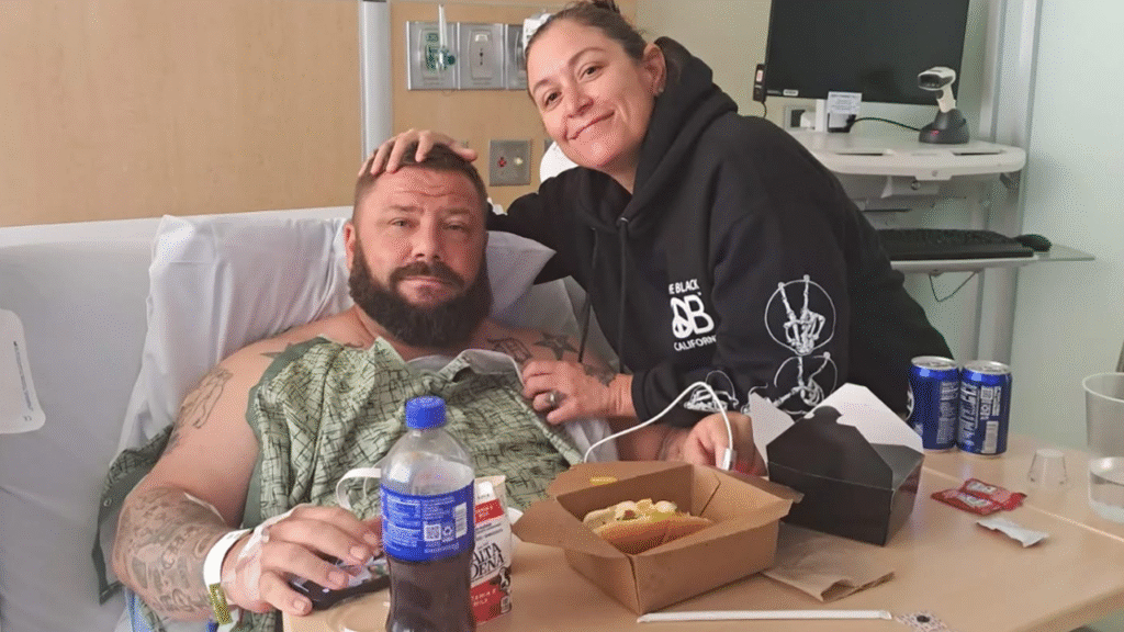 Dad knifed on way to Halloween fest, kids save him from ‘demonic stare’ maniac with dino sticker, charger cord