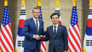 Hegseth applauds South Korea’s plan to take larger role in defense against North Korean aggression